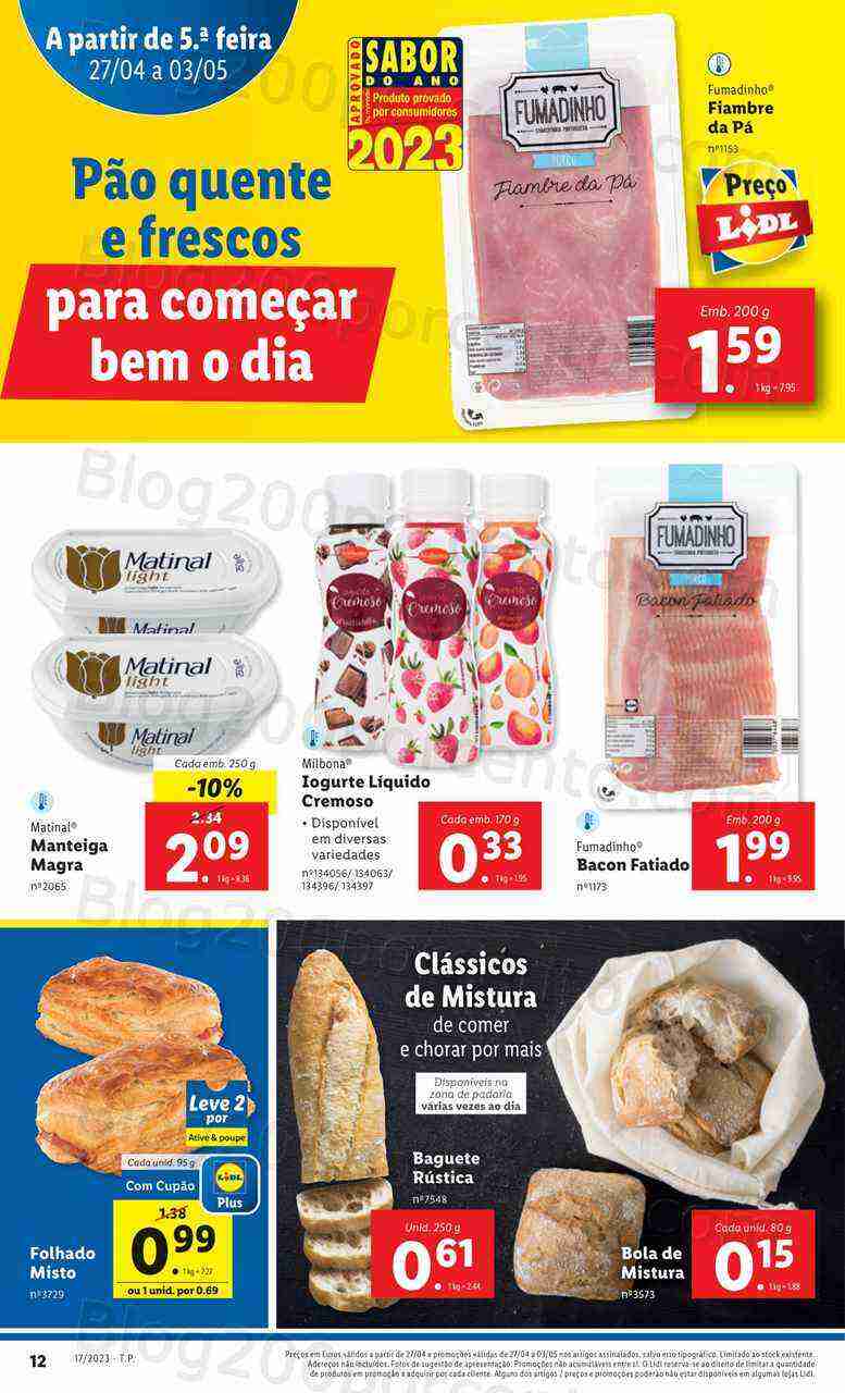 Antevisão Folheto LIDL Promoções de 27 abril a 3 maio