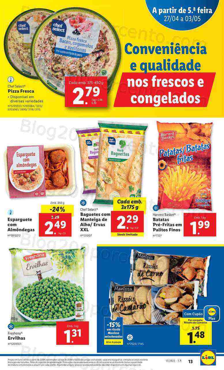 Antevisão Folheto LIDL Promoções de 27 abril a 3 maio