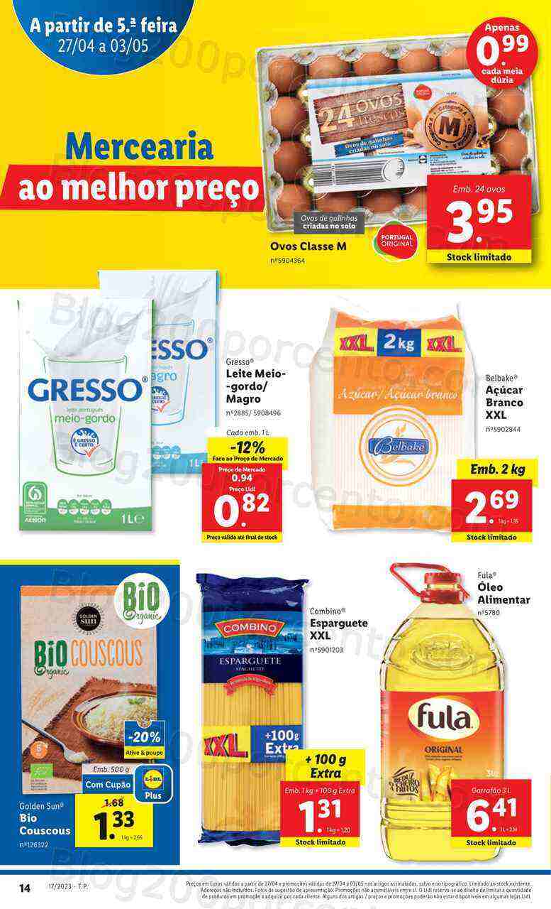 Antevisão Folheto LIDL Promoções de 27 abril a 3 maio