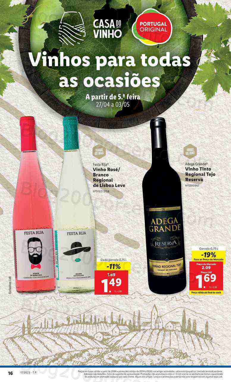 Antevisão Folheto LIDL Promoções de 27 abril a 3 maio