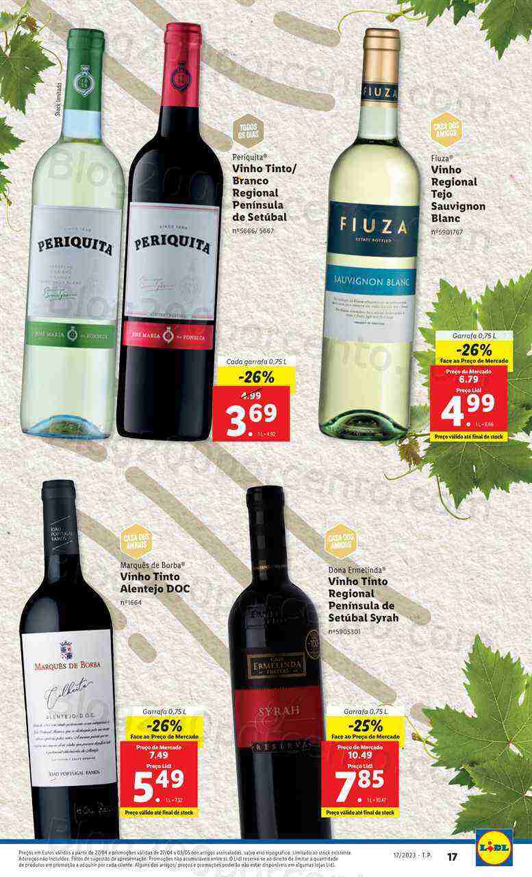 Antevisão Folheto LIDL Promoções de 27 abril a 3 maio
