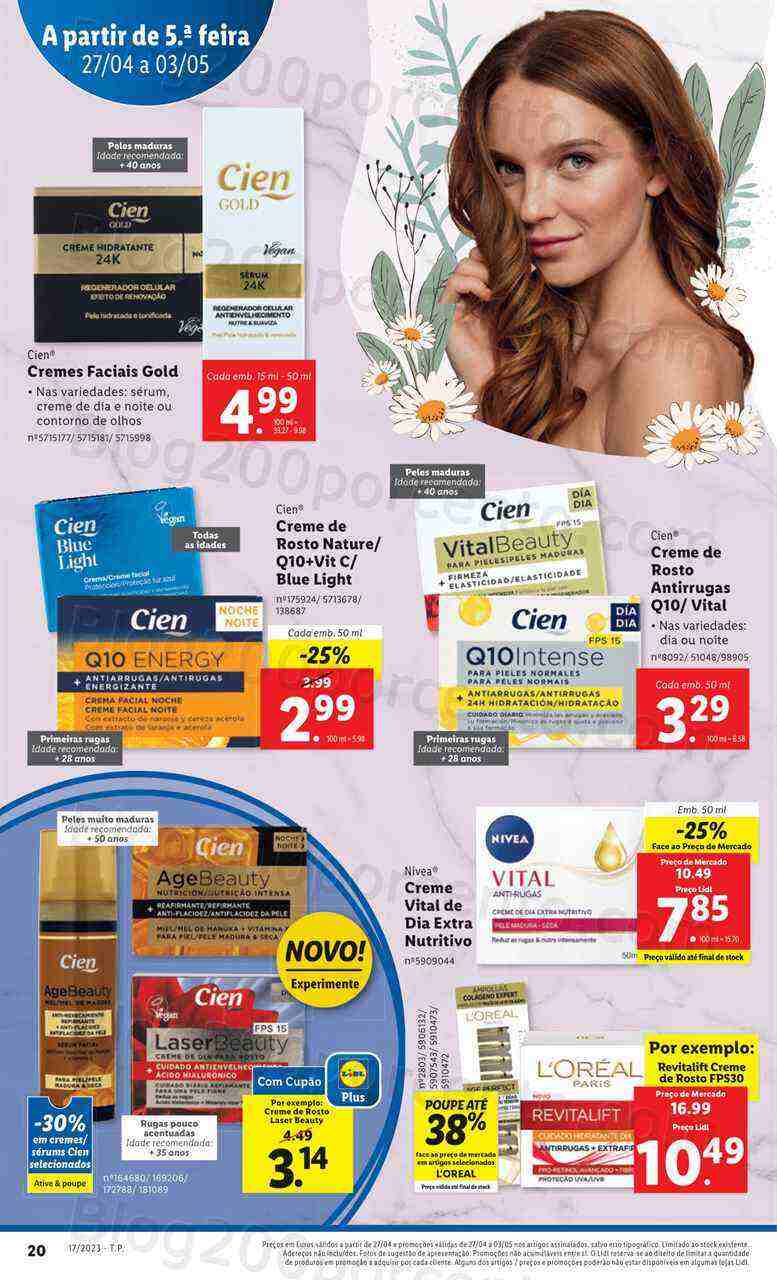 Antevisão Folheto LIDL Promoções de 27 abril a 3 maio