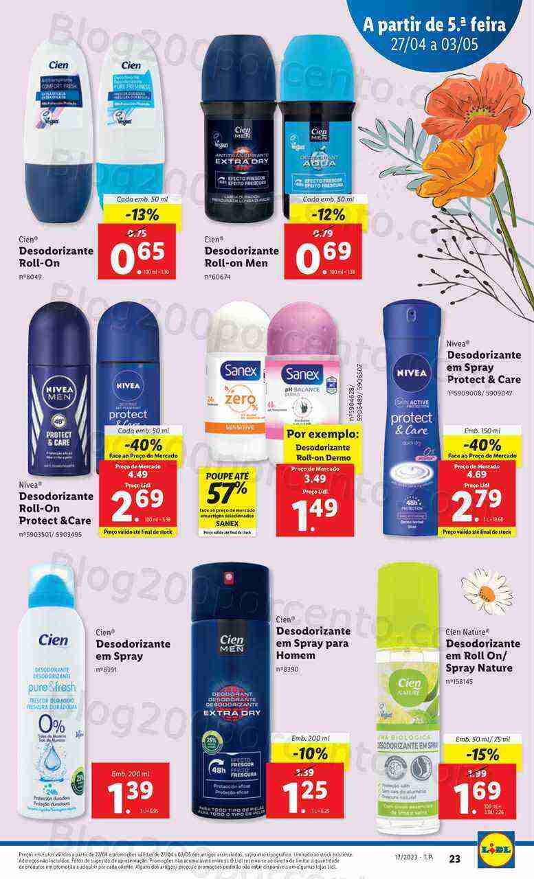 Antevisão Folheto LIDL Promoções de 27 abril a 3 maio