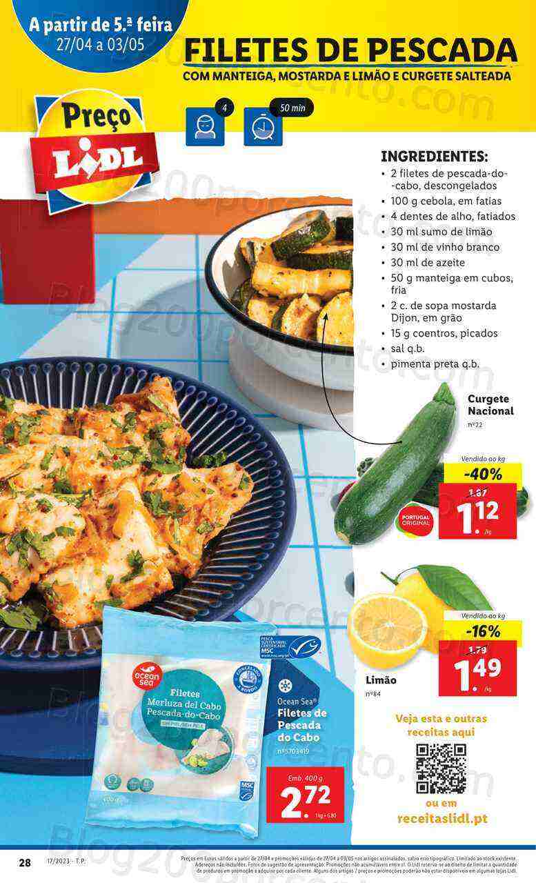 Antevisão Folheto LIDL Promoções de 27 abril a 3 maio