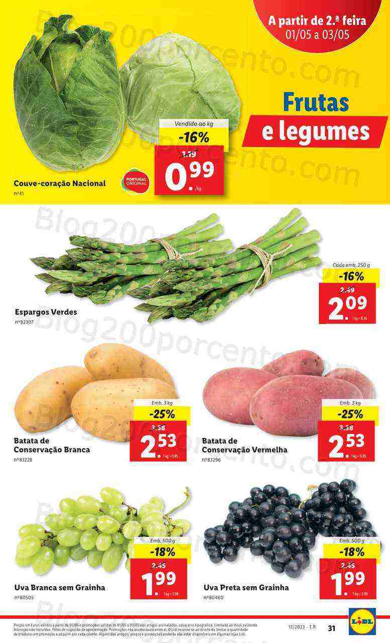Antevisão Folheto LIDL Promoções de 27 abril a 3 maio