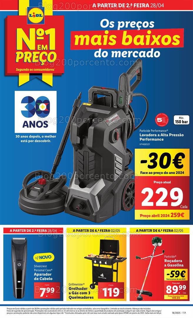 Antevisão Folheto LIDL Bazar Promoções de 28 abril a 8 maio - Edição Digital