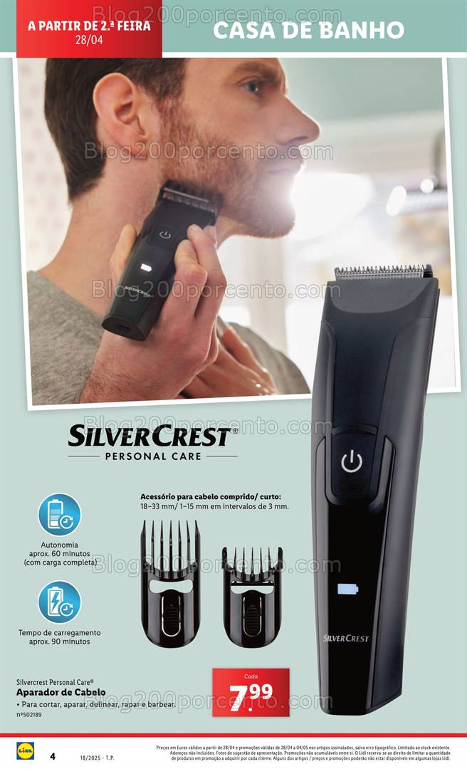 Antevisão Folheto LIDL Bazar Promoções de 28 abril a 8 maio - Edição Digital