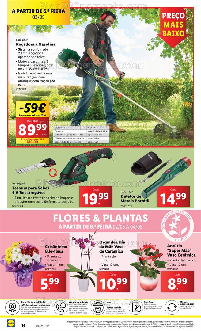 Antevisão Folheto LIDL Bazar Promoções de 28 abril a 8 maio - Edição Digital