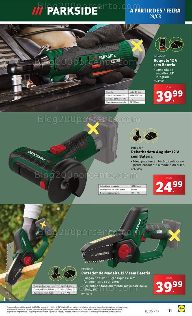 Antevisão Folheto LIDL Bazar Promoções de 29 agosto a 4 setembro