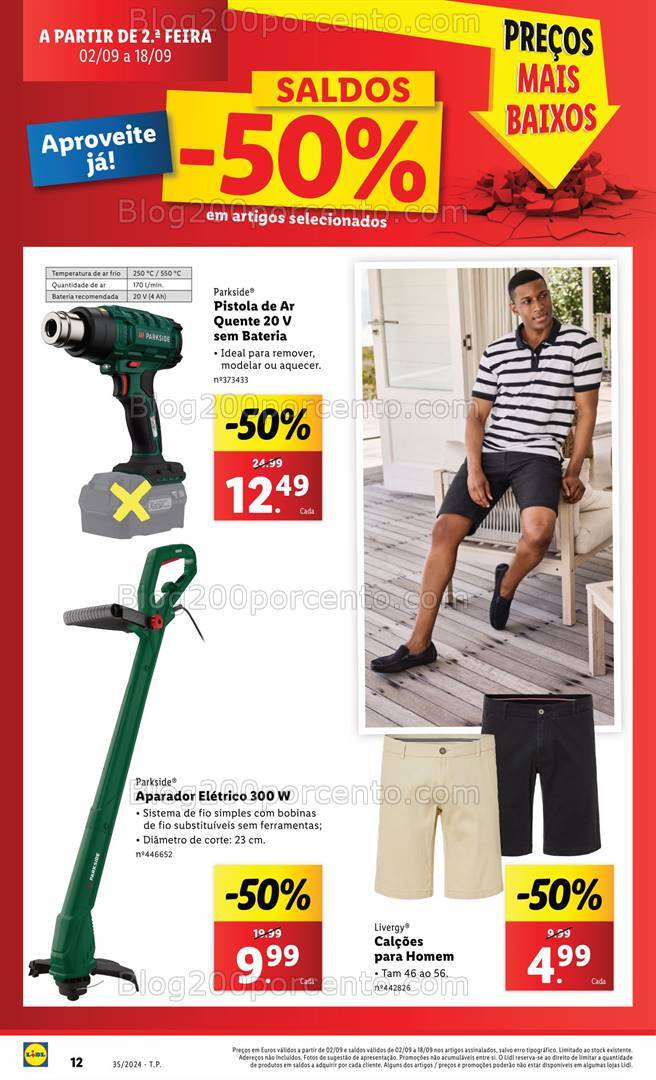 Antevisão Folheto LIDL Bazar Promoções de 29 agosto a 4 setembro