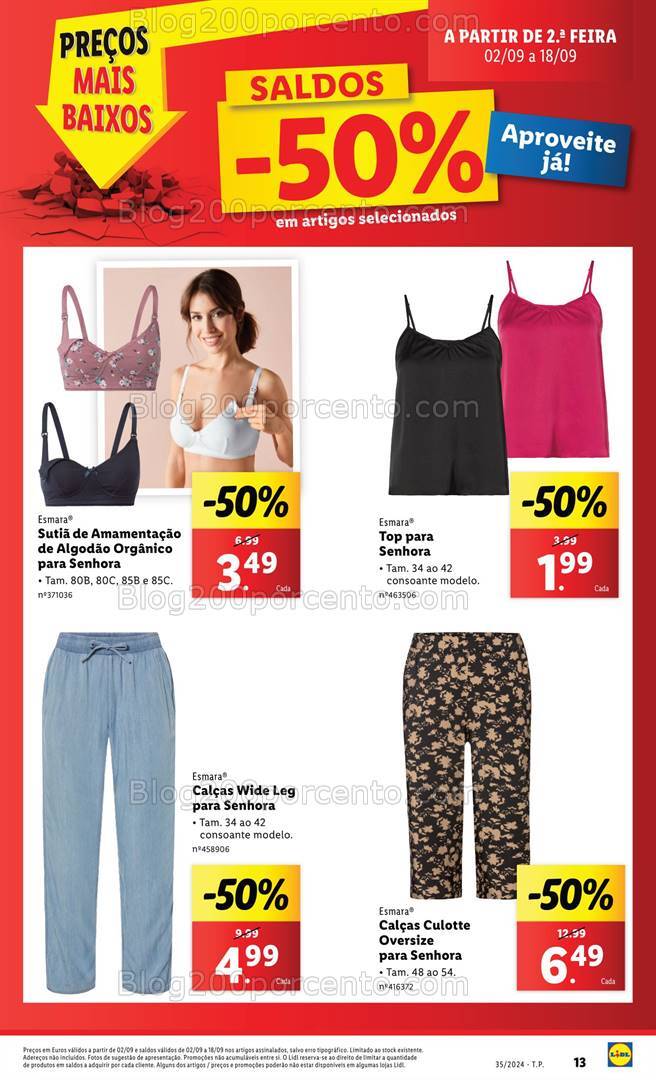 Antevisão Folheto LIDL Bazar Promoções de 29 agosto a 4 setembro
