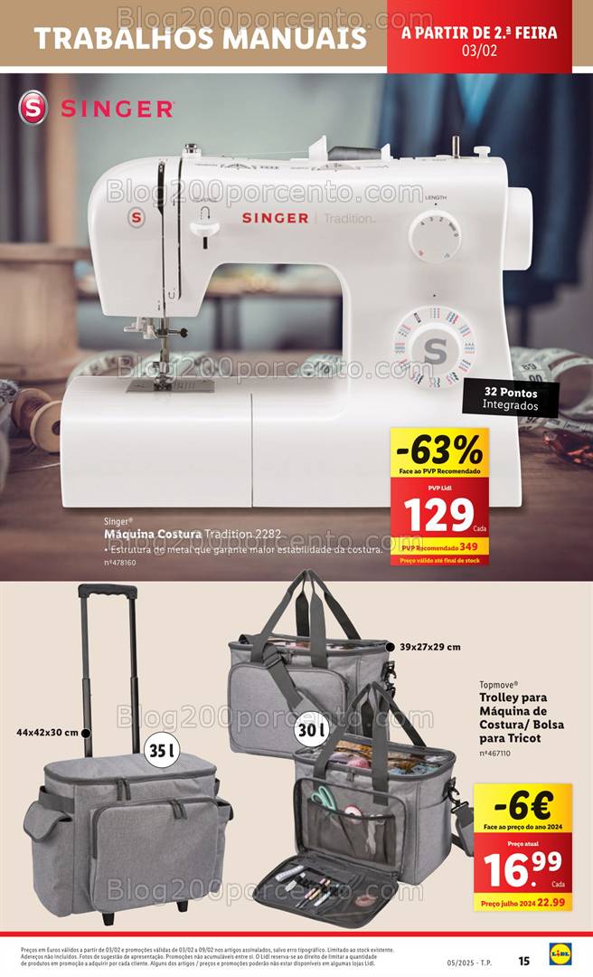 Antevisão Folheto LIDL Bazar Promoções de 30 janeiro a 9 fevereiro