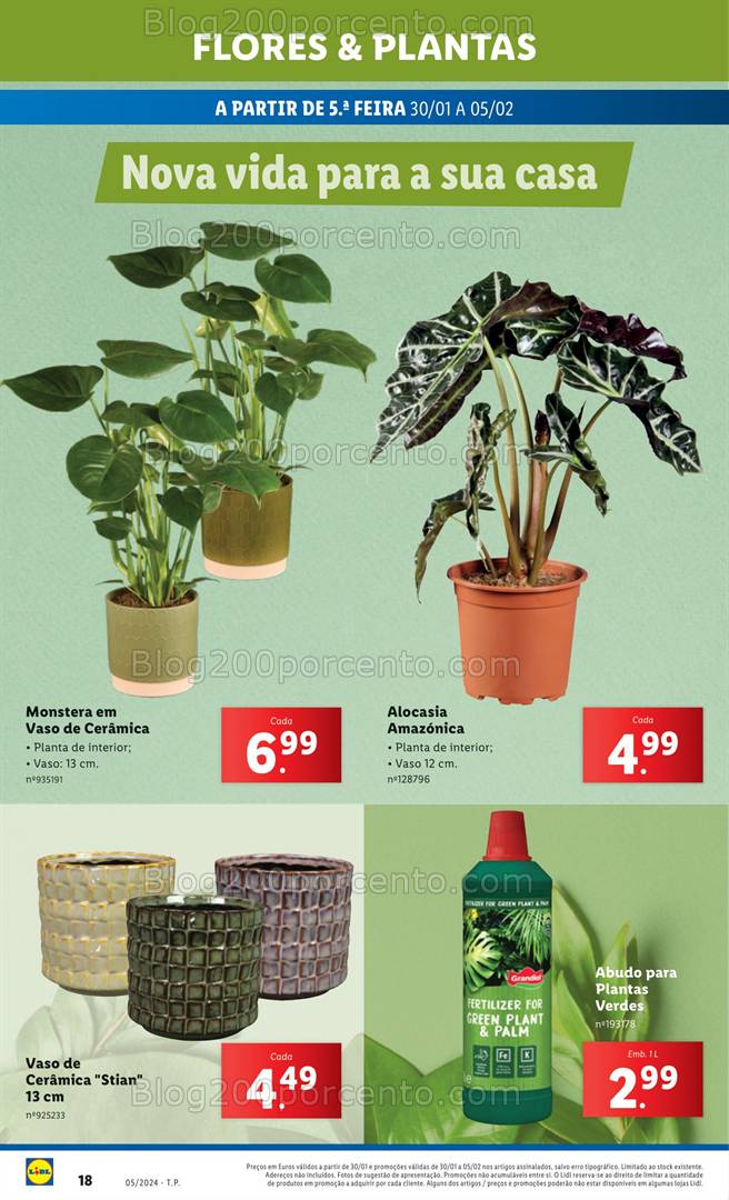 Antevisão Folheto LIDL Bazar Promoções de 3 a 9 fevereiro