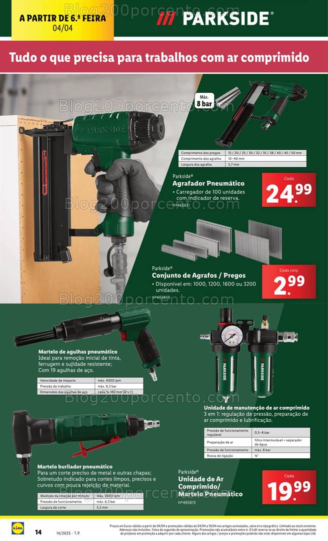 Antevisão Folheto LIDL Promoções 31 março a 10 abril