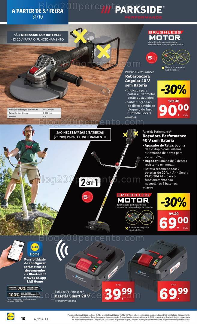 Antevisão Folheto LIDL Bazar Promoções de 31 outubro a 6 novembro