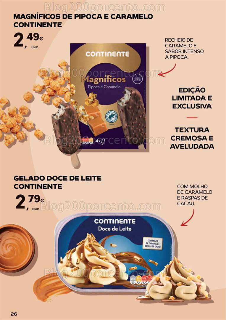 Antevisão Folheto CONTINENTE Novidades Promoções de 26 julho a 2 setembro