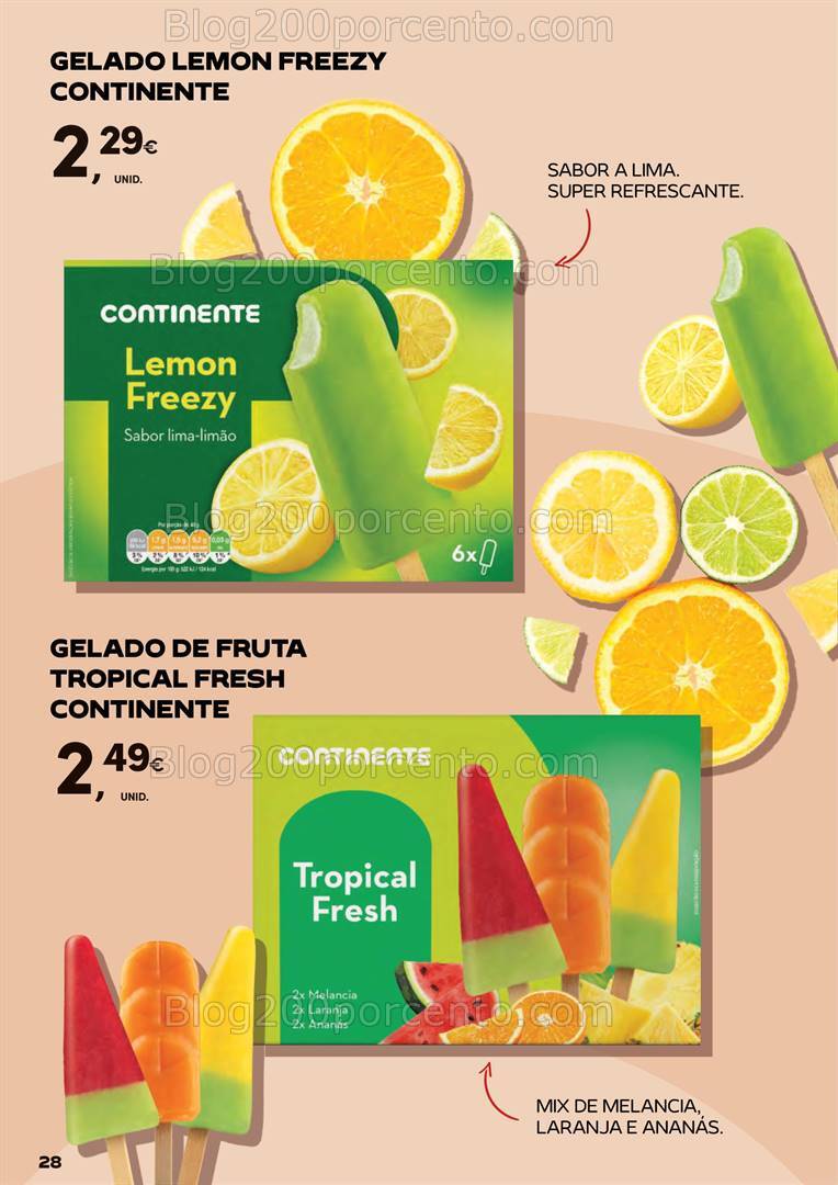 Antevisão Folheto CONTINENTE Novidades Promoções de 26 julho a 2 setembro