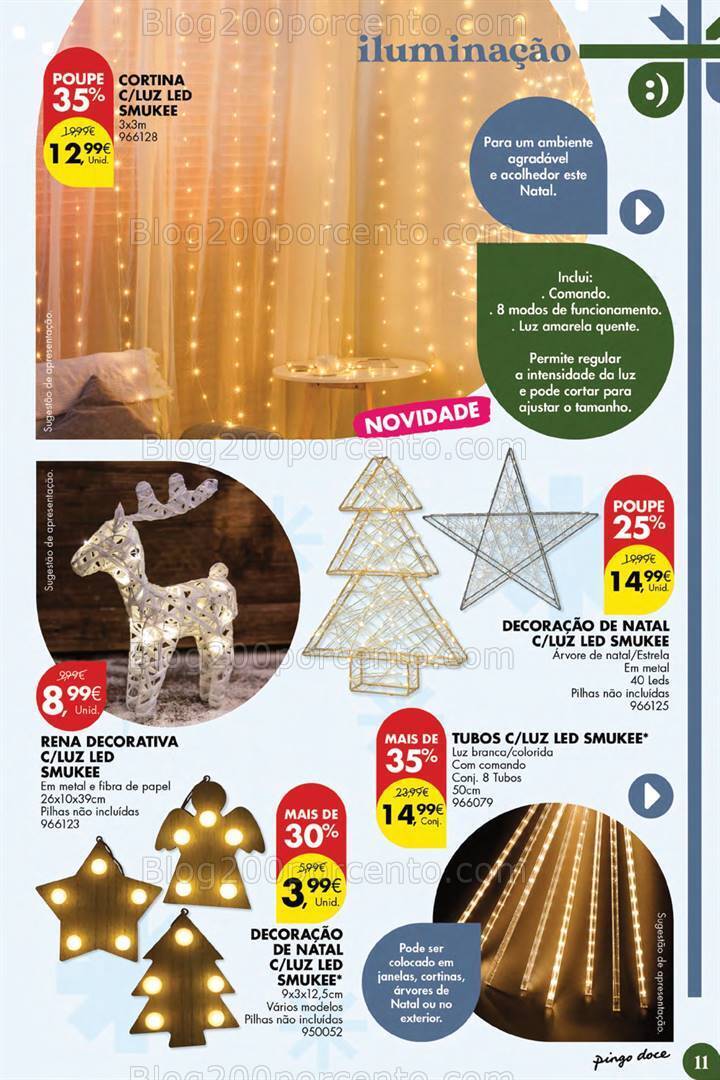 Antevisão Folheto PINGO DOCE Ofertas de Natal Promoções até 31 dezembro