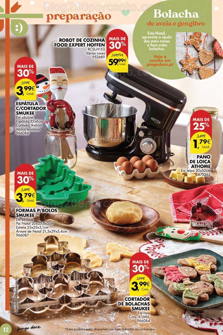 Antevisão Folheto PINGO DOCE Ofertas de Natal Promoções até 31 dezembro