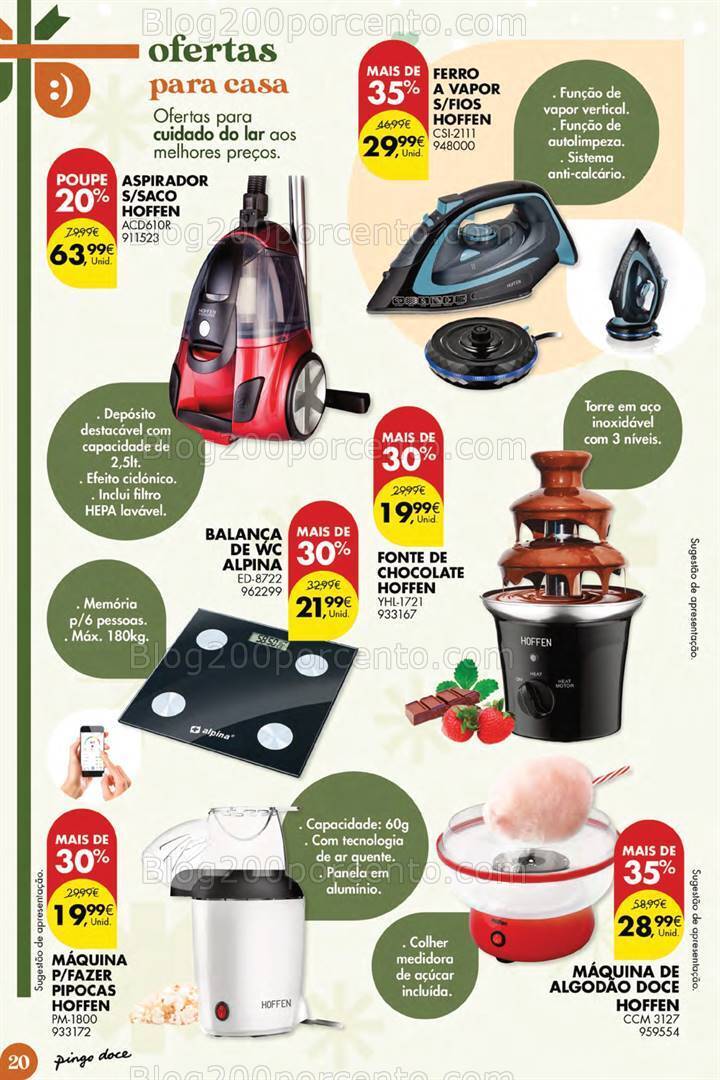 Antevisão Folheto PINGO DOCE Ofertas de Natal Promoções até 31 dezembro