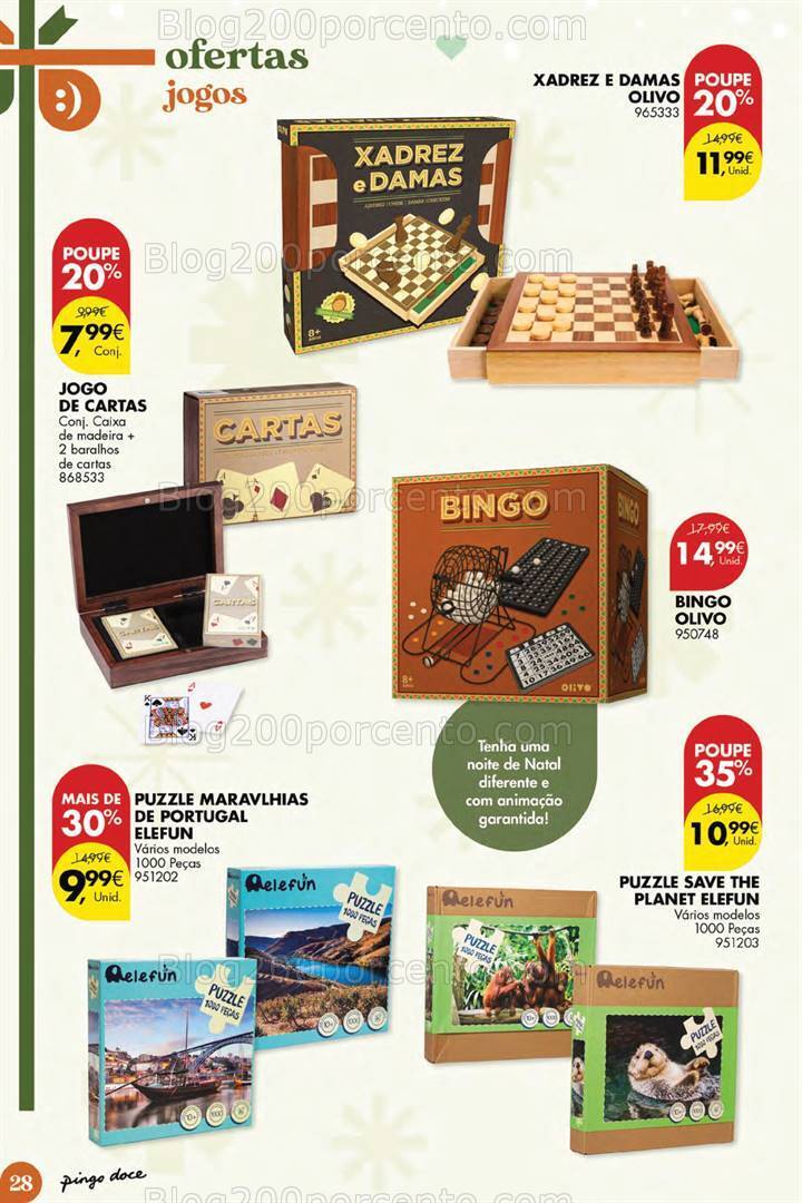 Antevisão Folheto PINGO DOCE Ofertas de Natal Promoções até 31 dezembro