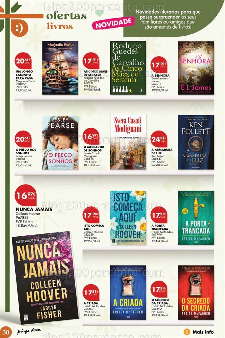 Antevisão Folheto PINGO DOCE Ofertas de Natal Promoções até 31 dezembro
