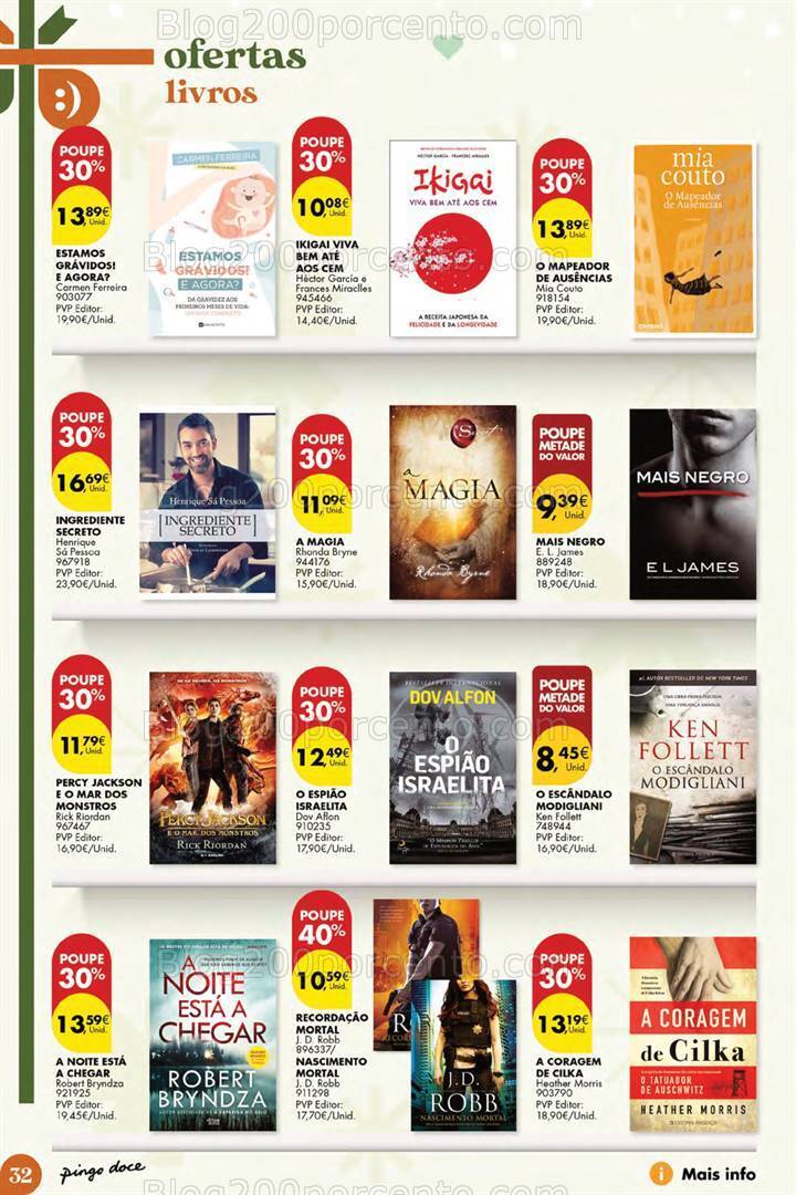 Antevisão Folheto PINGO DOCE Ofertas de Natal Promoções até 31 dezembro