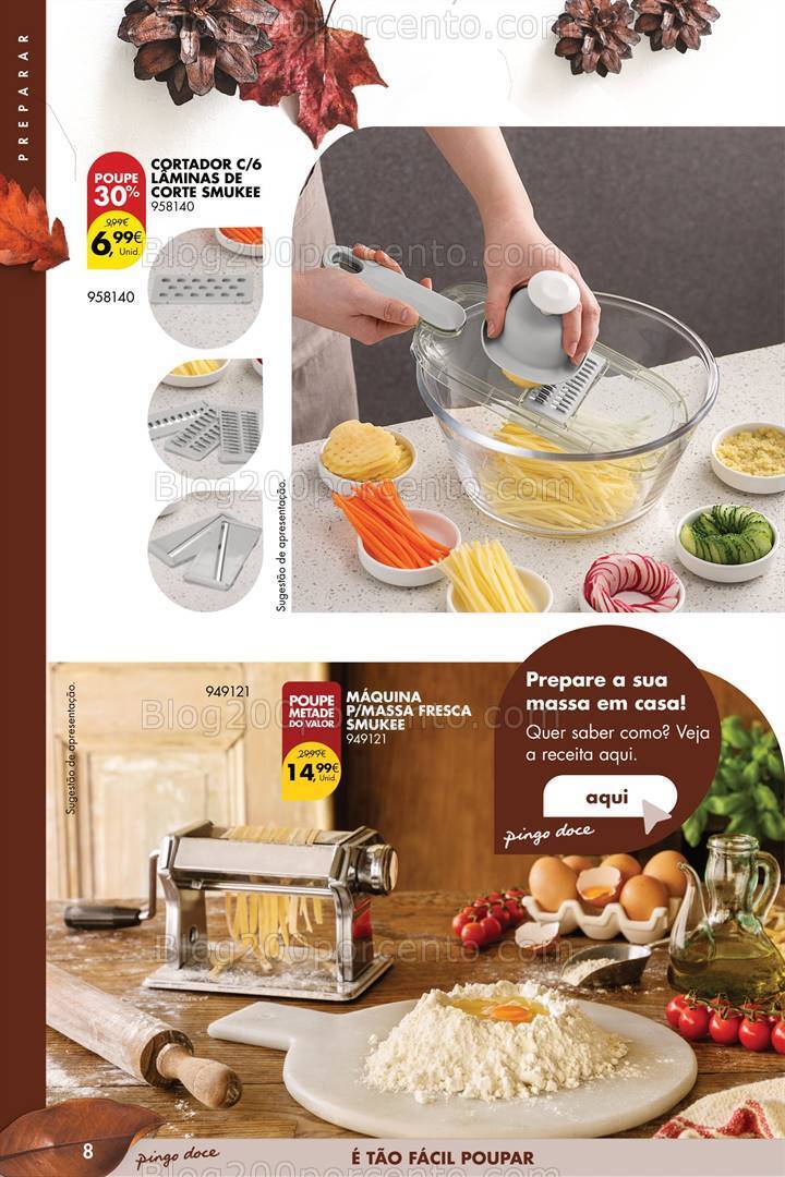 Antevisão Folheto PINGO DOCE Bazar Outono Promoções de 26 setembro a 23 outubro