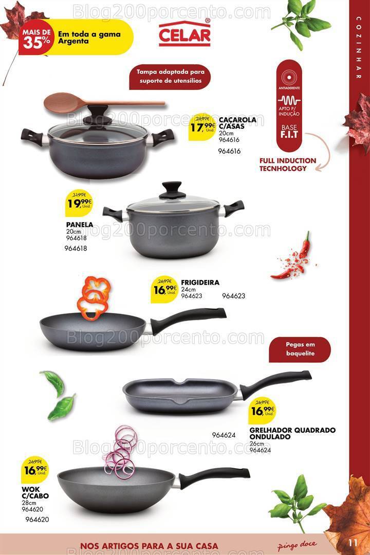 Antevisão Folheto PINGO DOCE Bazar Outono Promoções de 26 setembro a 23 outubro