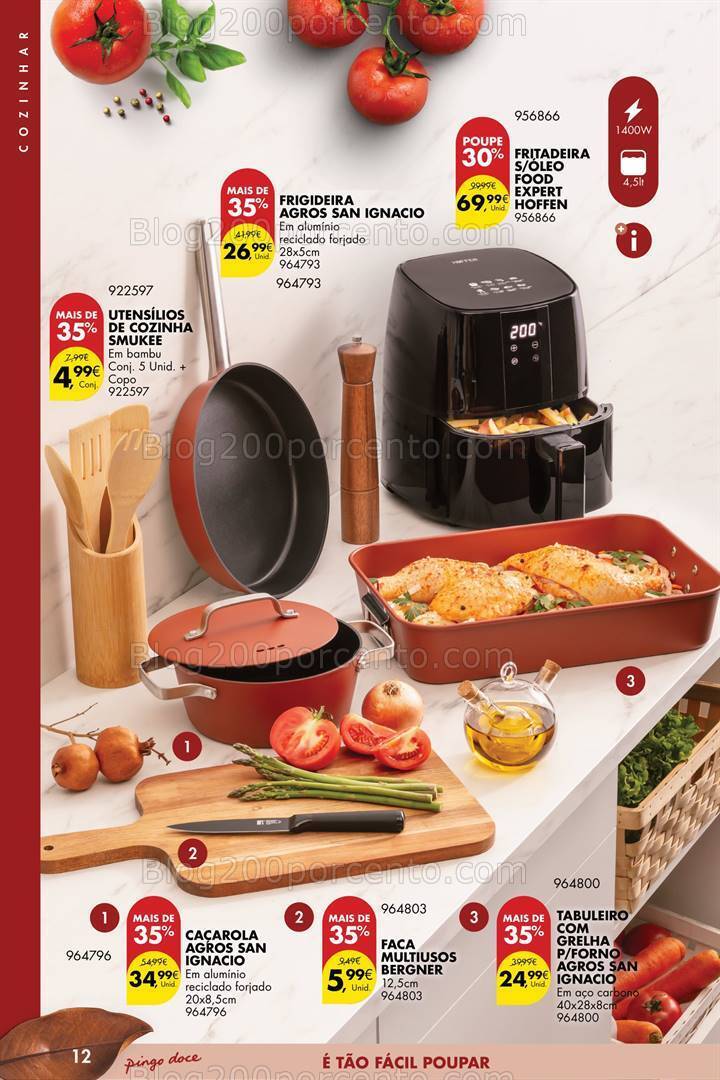 Antevisão Folheto PINGO DOCE Bazar Outono Promoções de 26 setembro a 23 outubro