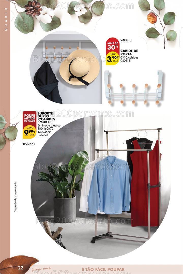 Antevisão Folheto PINGO DOCE Bazar Outono Promoções de 26 setembro a 23 outubro