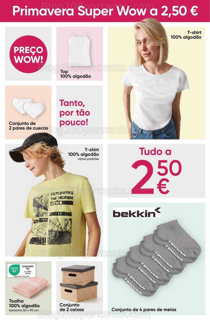Antevisão Folheto PEPCO Moda e Bazar Promoções de 8 a 21 fevereiro