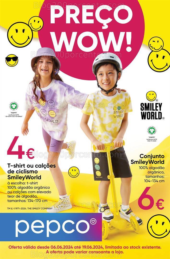 Antevisão Folheto PEPCO Moda e Bazar Promoções de 6 a 19 junho