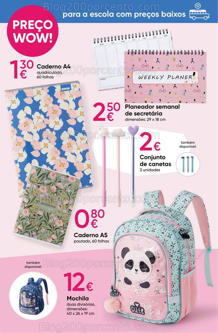 Antevisão Folheto PEPCO Regresso às Aulas Promoções de 15 a 21 agosto