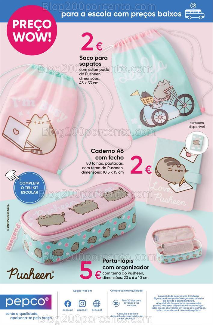 Antevisão Folheto PEPCO Regresso às Aulas Promoções de 15 a 21 agosto