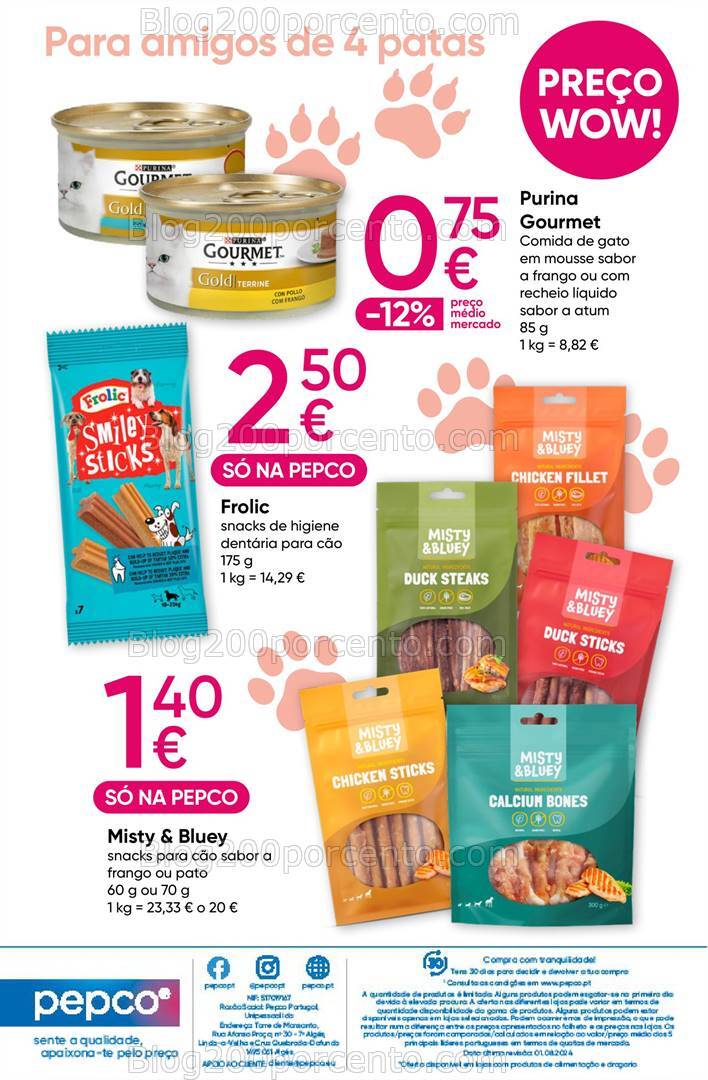 Antevisão Folheto PEPCO Promoções de 29 agosto a 11 setembro