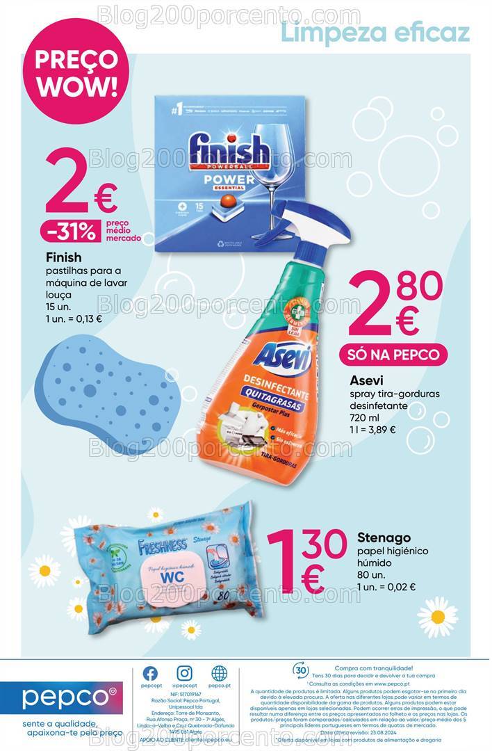 Antevisão Folheto PEPCO Promoções de 26 setembro a 9 outubro