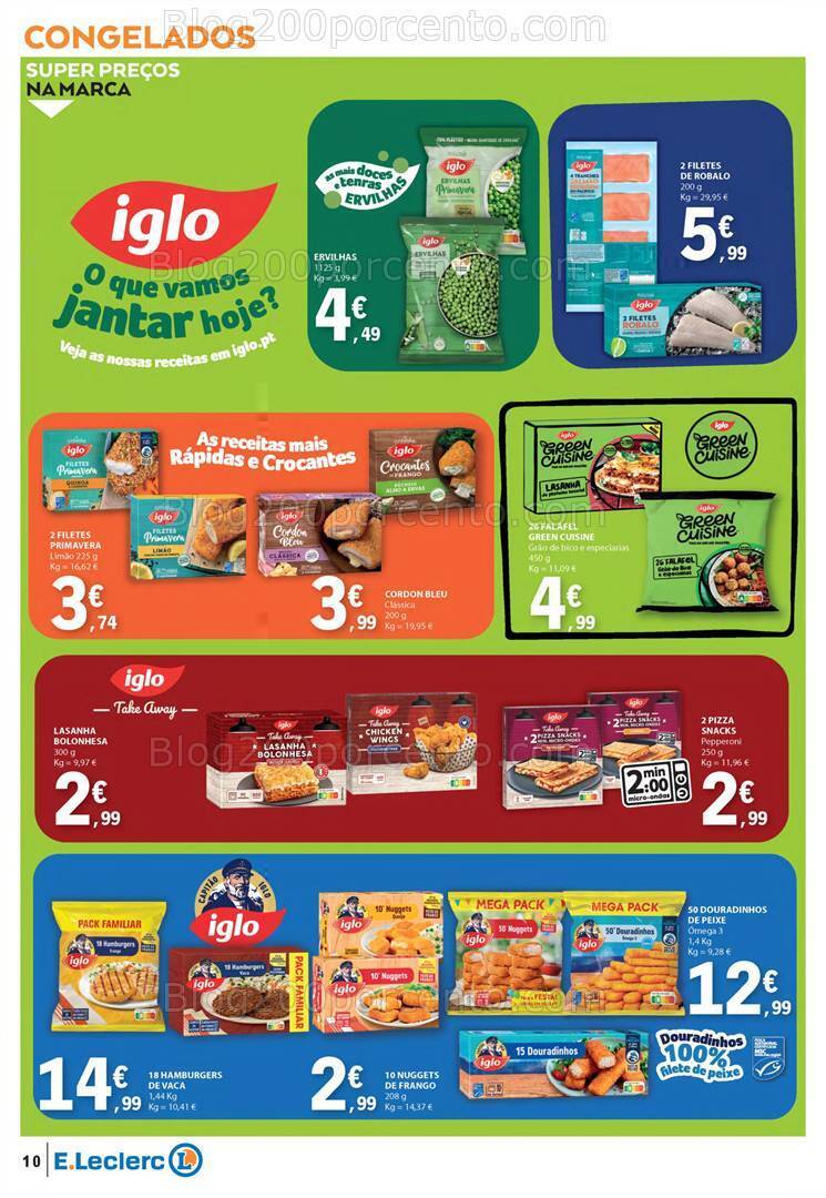 Antevisão Folheto E-LECLERC Sabores Promoções de 1 a 20 outubro