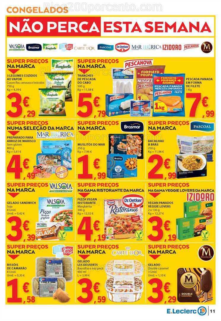 Antevisão Folheto E-LECLERC Sabores Promoções de 1 a 20 outubro
