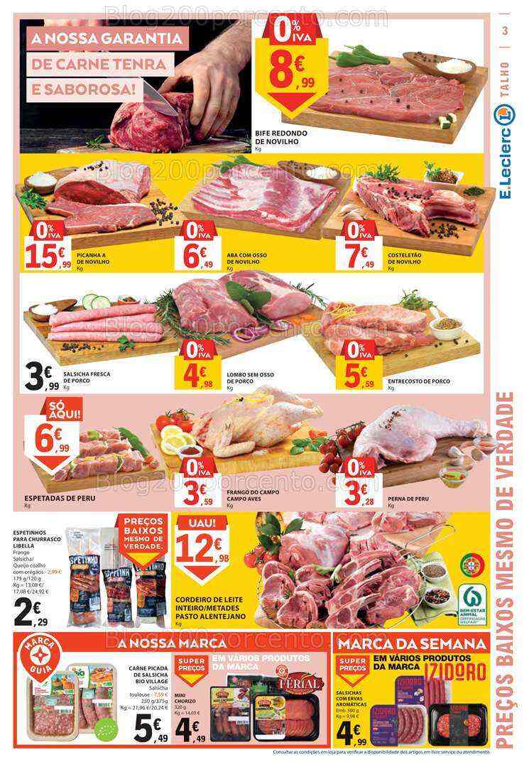 Antevisão Folheto E-LECLERC Promoções de 20 a 26 julho