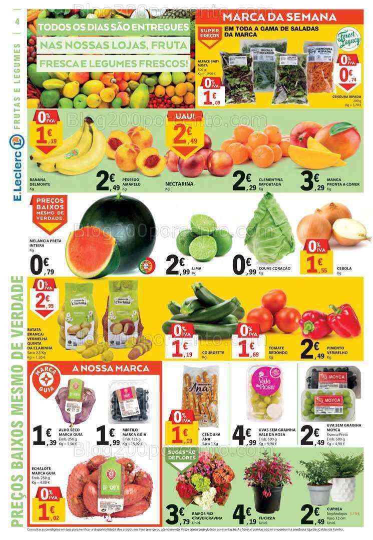 Antevisão Folheto E-LECLERC Promoções de 20 a 26 julho