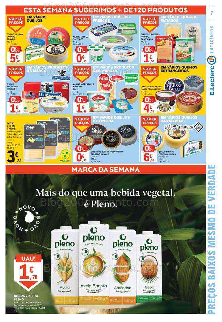 Antevisão Folheto E-LECLERC Promoções de 20 a 26 julho