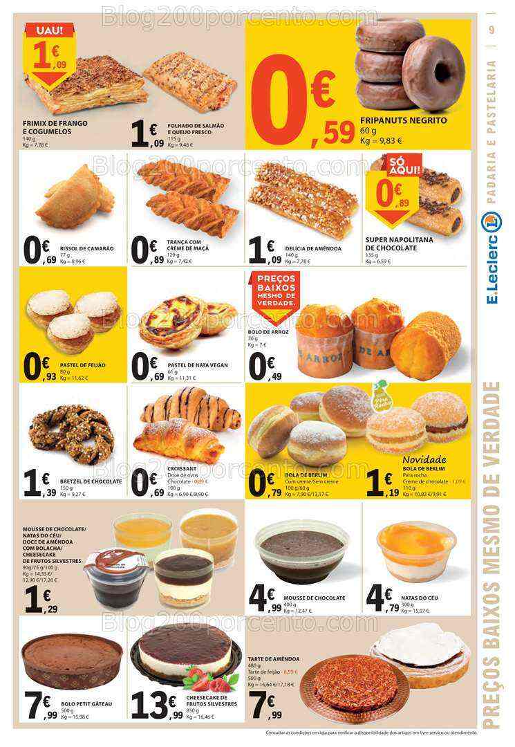 Antevisão Folheto E-LECLERC Promoções de 20 a 26 julho