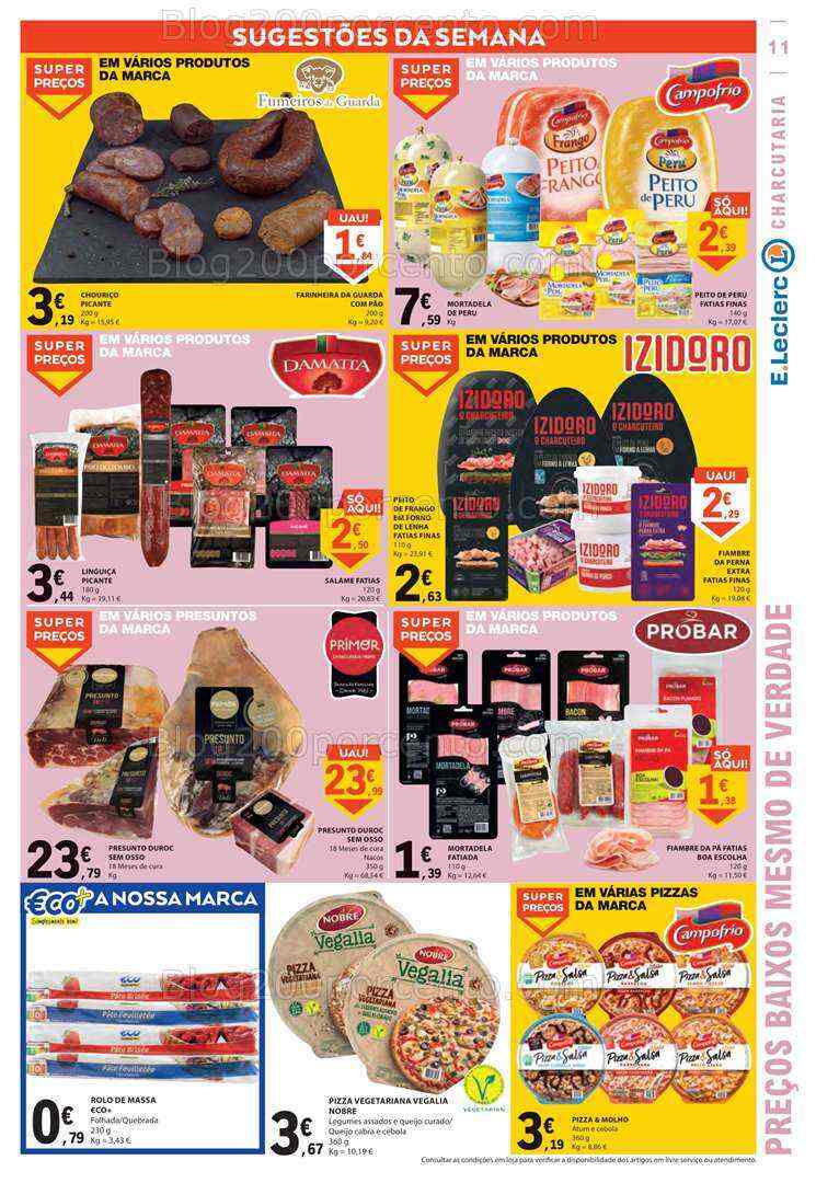 Antevisão Folheto E-LECLERC Promoções de 20 a 26 julho