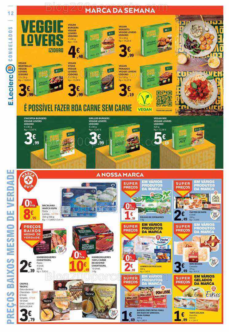 Antevisão Folheto E-LECLERC Promoções de 20 a 26 julho