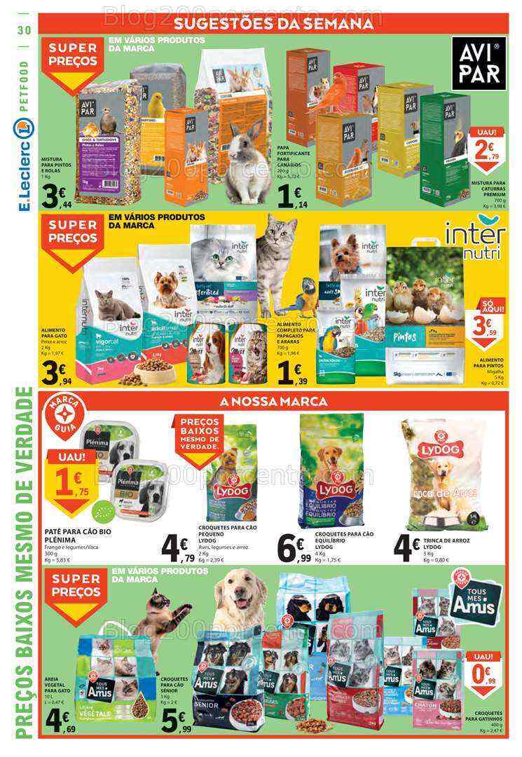 Antevisão Folheto E-LECLERC Promoções de 20 a 26 julho