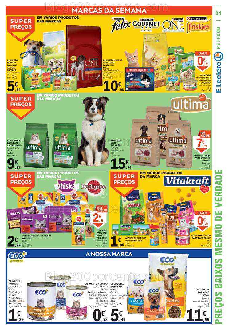 Antevisão Folheto E-LECLERC Promoções de 20 a 26 julho