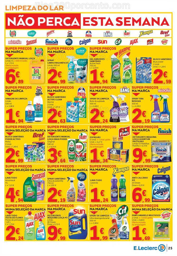 Antevisão Folheto E-LECLERC Sabores Promoções de 1 a 20 outubro