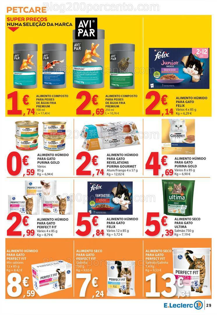 Antevisão Folheto E-LECLERC Sabores Promoções de 1 a 20 outubro