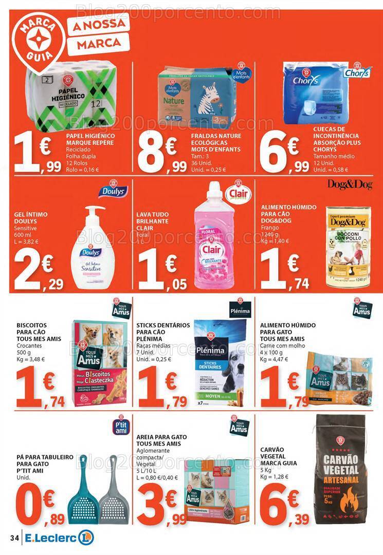 Antevisão Folheto E-LECLERC Sabores Promoções de 1 a 20 outubro